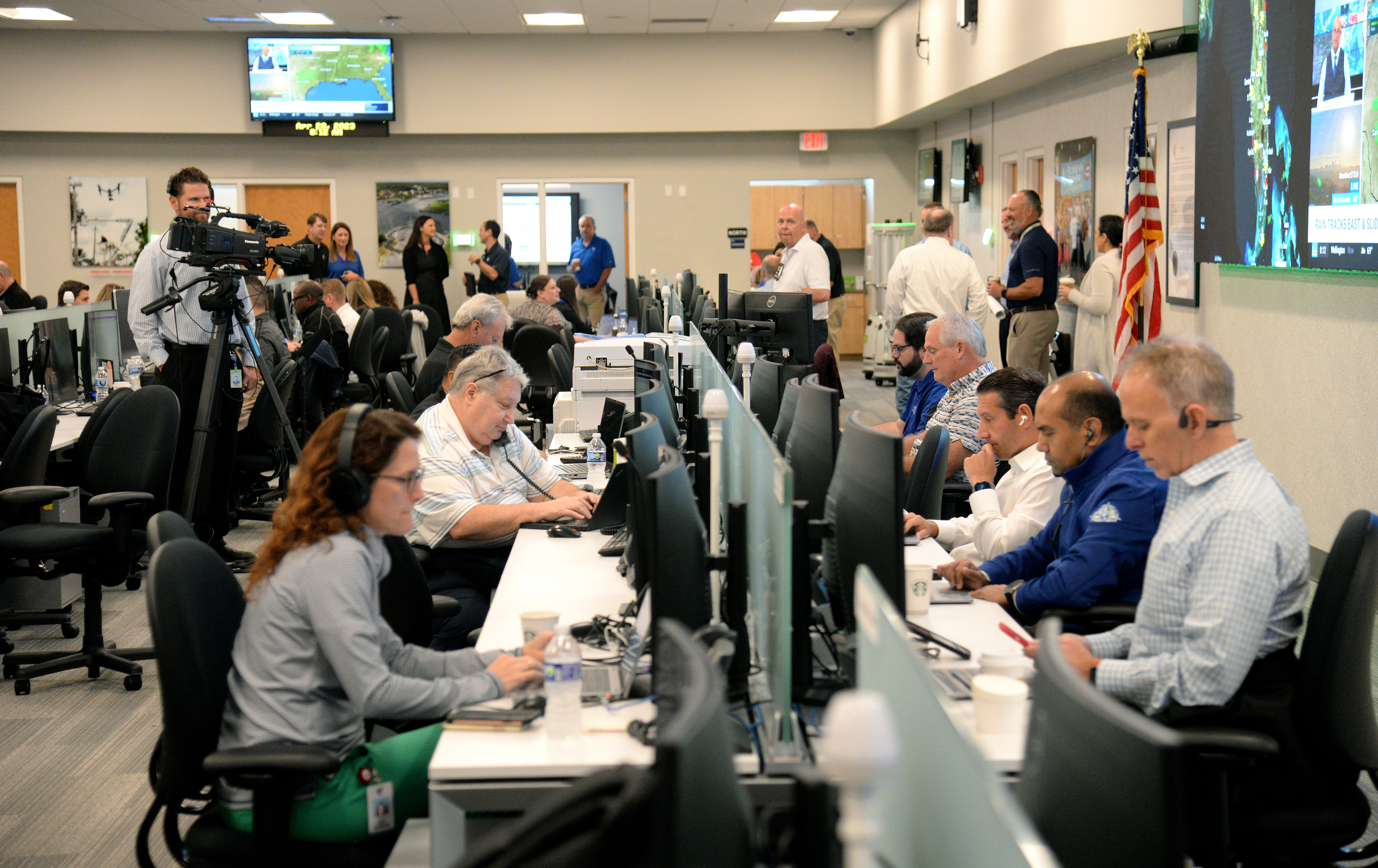 FPL command center 2023 Hurricane Storm Drill